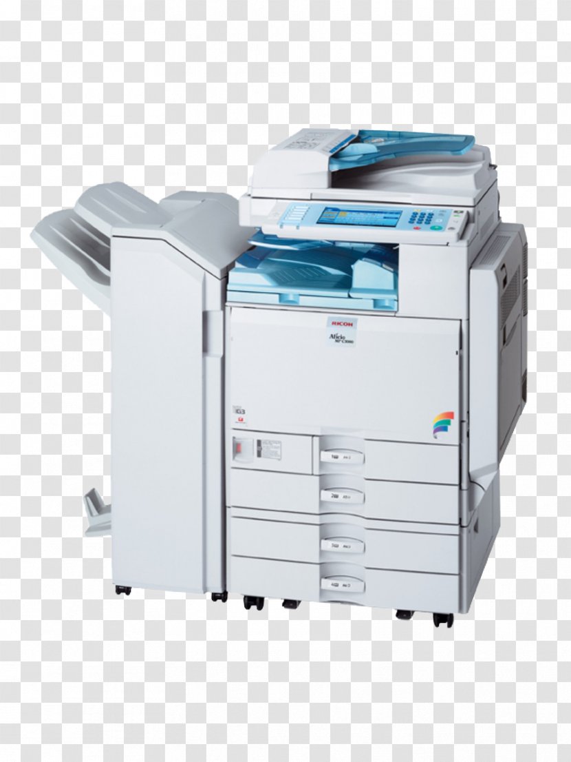 Multi-function Printer Ricoh Photocopier Toner - Inkjet Printing Transparent PNG