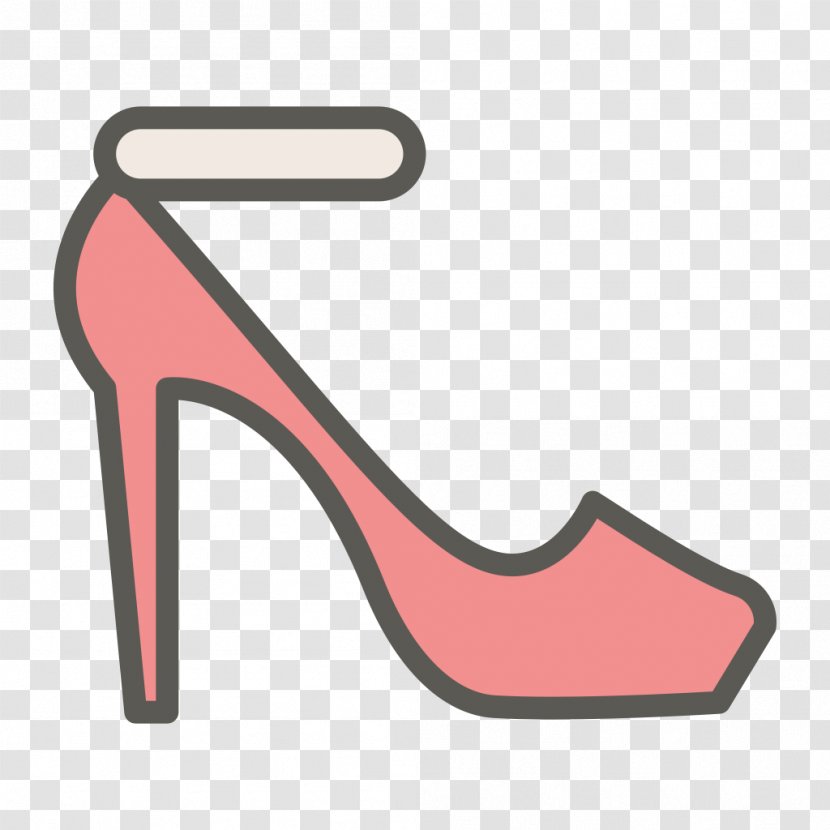 Court Shoe Strap High-heeled Ankle - Footwear - High Heel Transparent PNG