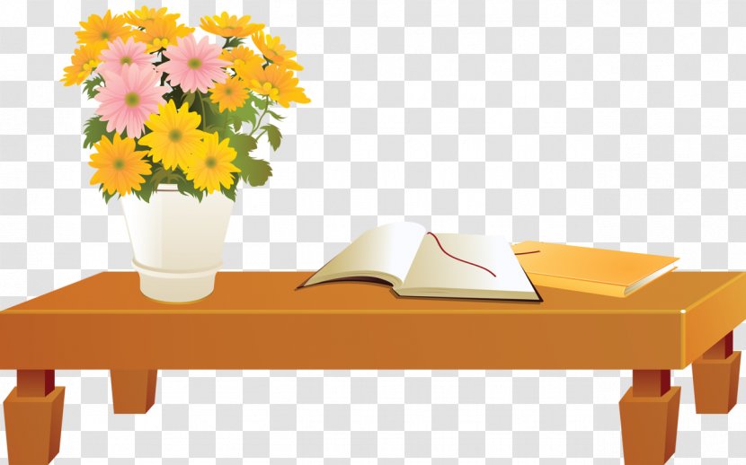 Table Computer Graphics - Flowers Transparent PNG