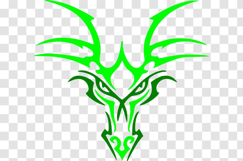 Dragon Celtic Knot Celts Ornament - Curtain - Green Transparent PNG