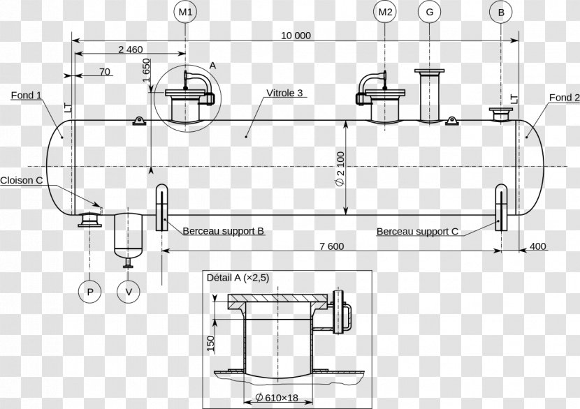 Technical Drawing Metal Fabrication Dessin D'ensemble - Plan - Technique Transparent PNG