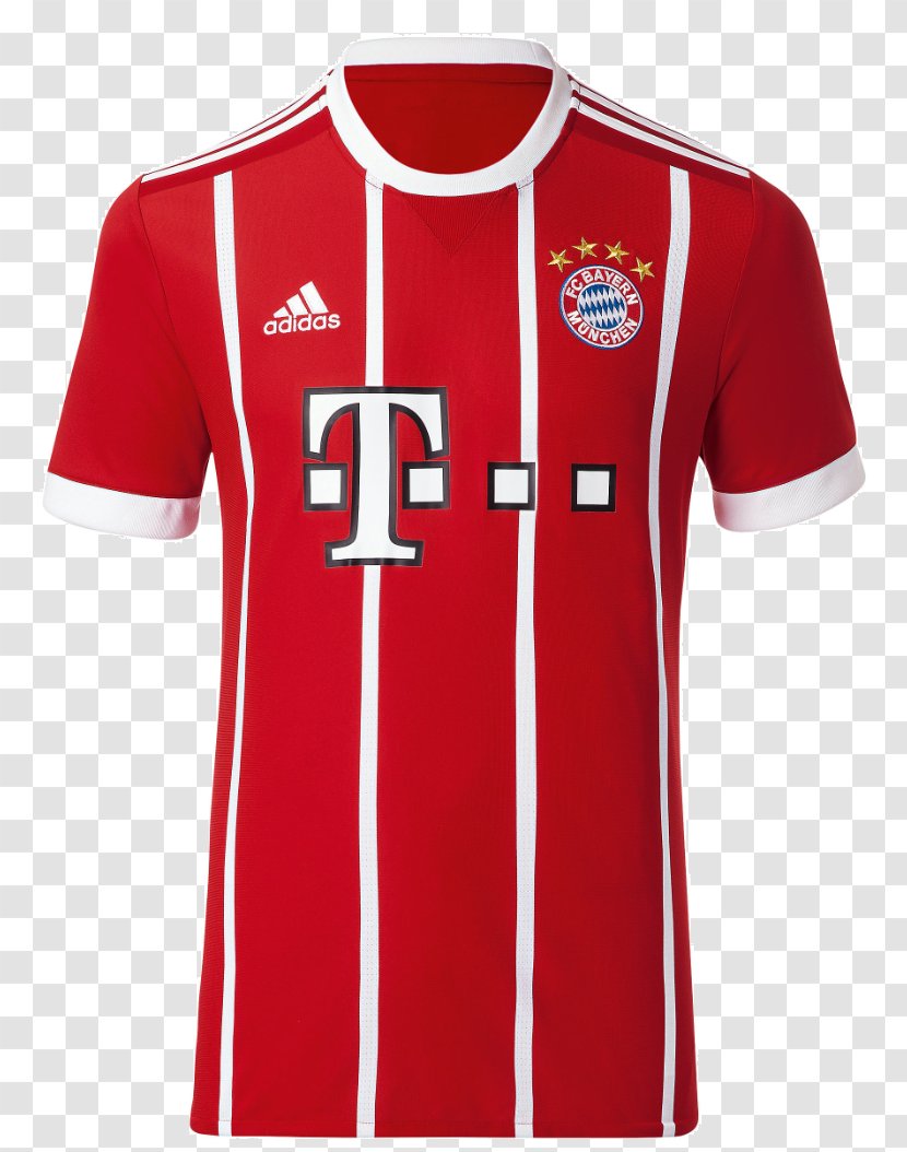 FC Bayern Munich Home Jersey Bundesliga Kit - Adidas Transparent PNG