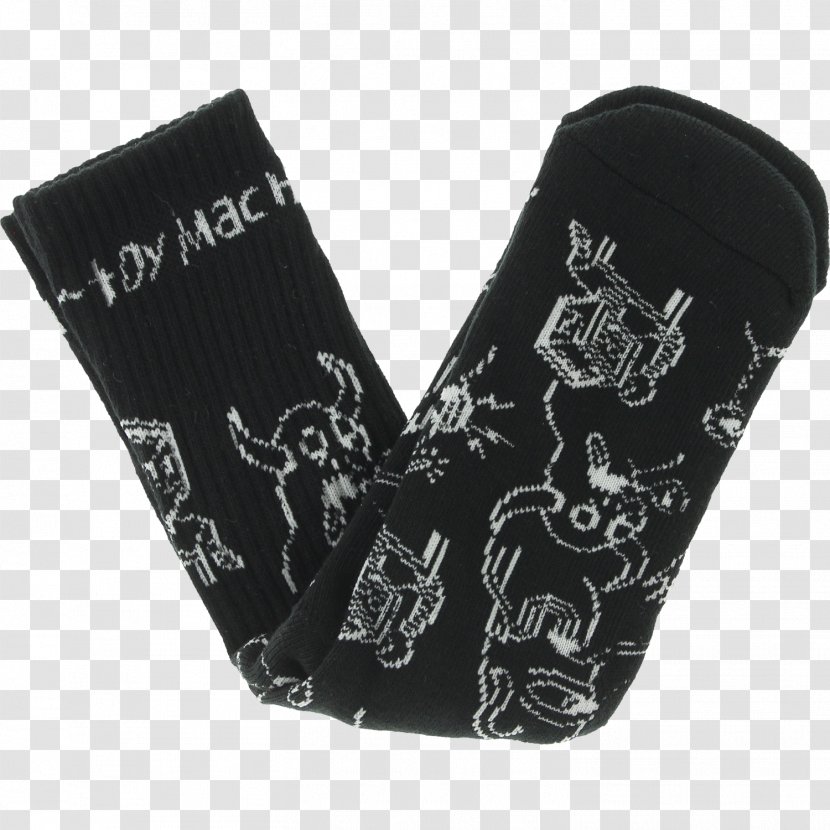Shoe Black M Font - Crew Sock Transparent PNG