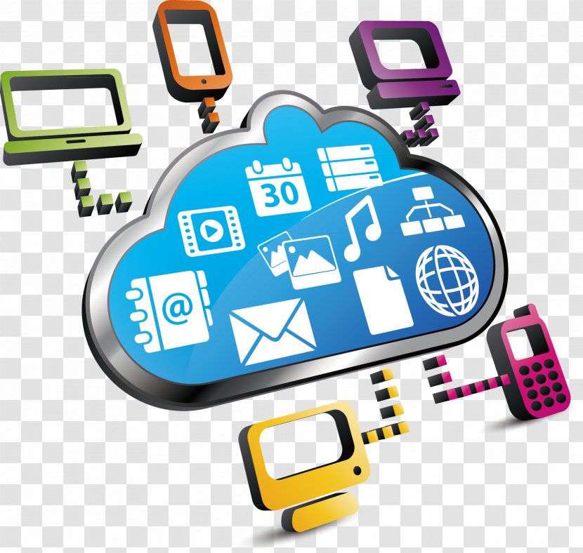 Cloud Computing Application Software Computer Network Desktop Virtualization - Multimedia - Server Transparent PNG