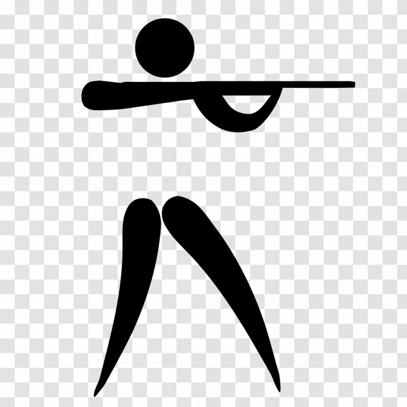 ISSF World Shooting Championships Olympic Games 1924 Summer Olympics 2008 Sport - Point - Monochrome Photography Transparent PNG