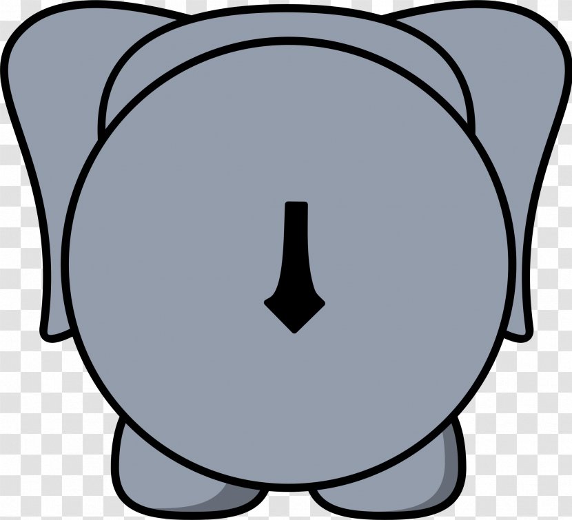 Elephant Blog Clip Art - Drawing - Back Transparent PNG