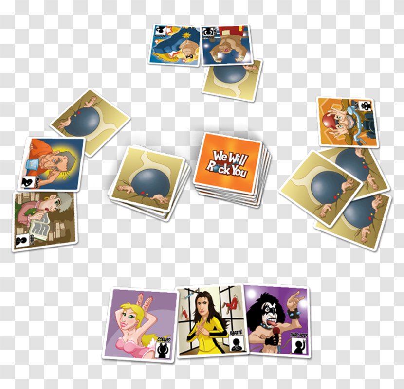 Will Rock Card Game Board Video - We You Transparent PNG