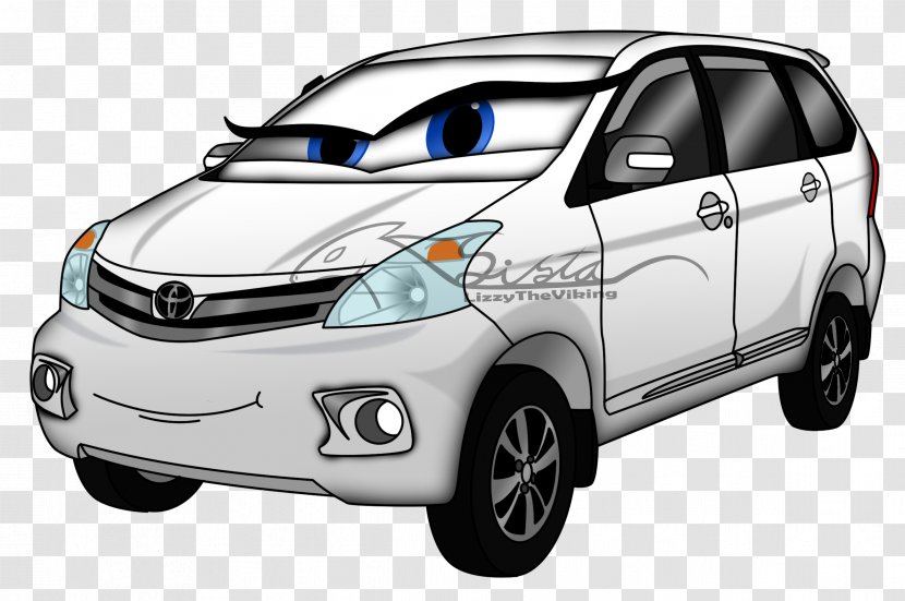 Toyota Avanza Car Daihatsu - Compact Mpv - Cartoon Transparent PNG