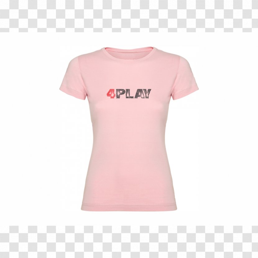 T-shirt Shoulder Sleeve Pink M Product - Top - T Shirt Female Transparent PNG