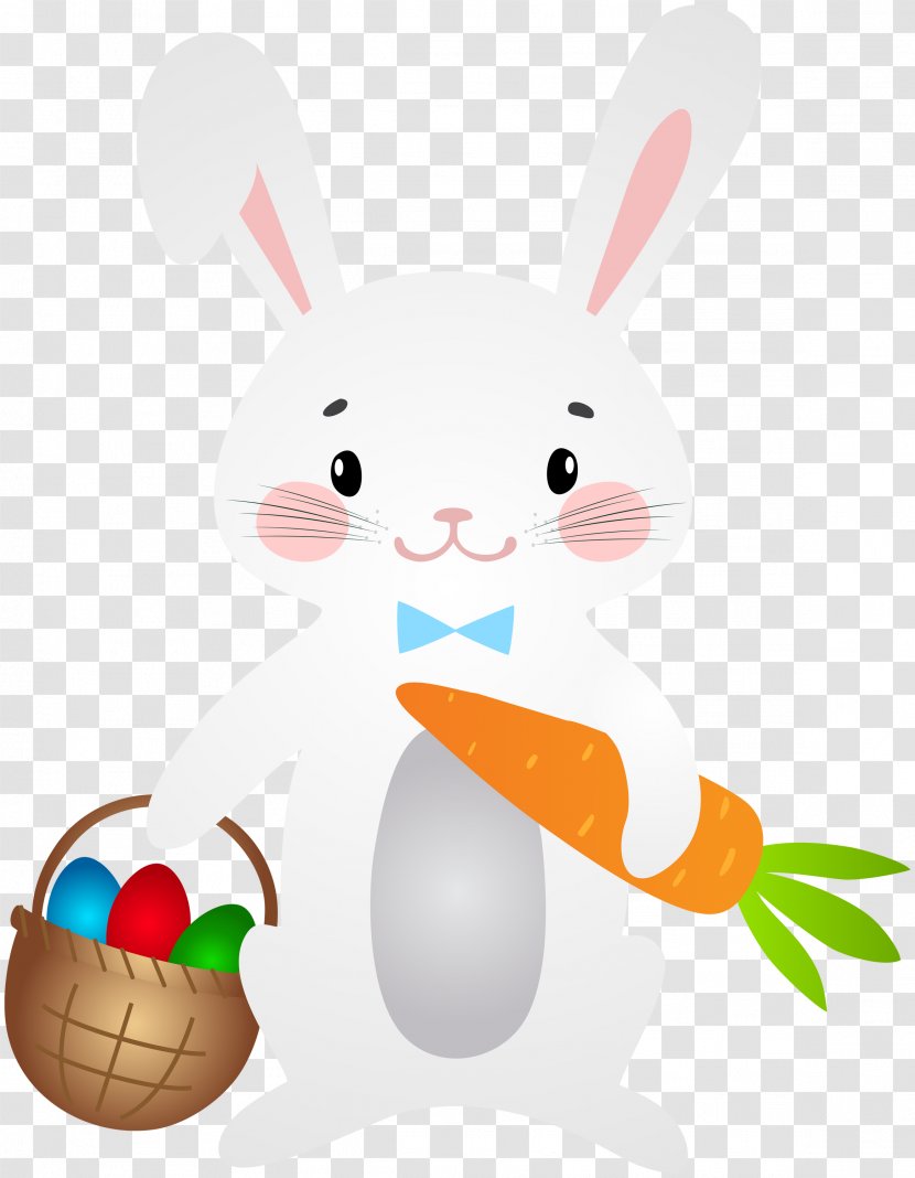 Domestic Rabbit Easter Bunny Hare Illustration Clip Art - Cartoon Transparent PNG