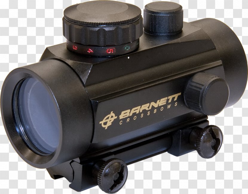 Red Dot Sight Crossbow Telescopic Weaver Rail Mount - Sighting In - Scopes Transparent PNG