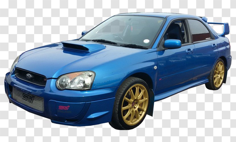 Subaru Impreza WRX STI Car Forester Outback - Bumper Transparent PNG