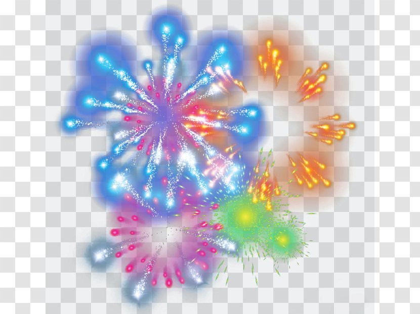 Pink Sky Wallpaper - Fireworks Transparent PNG