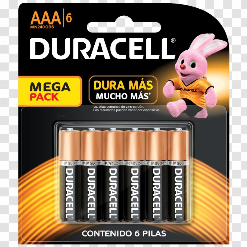 Duracell Alkaline Battery AAA Electric A23 - Price Transparent PNG