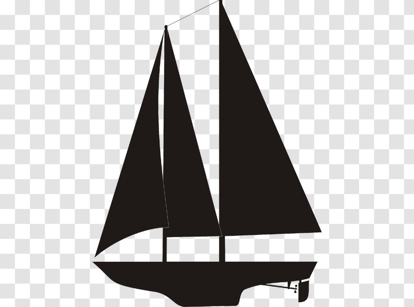 Sail Scow Yawl Ship Clip Art - Lugger Transparent PNG