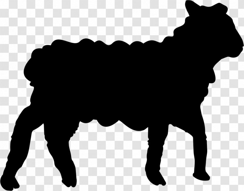 Sheep Goat Lamb And Mutton Silhouette Transparent PNG