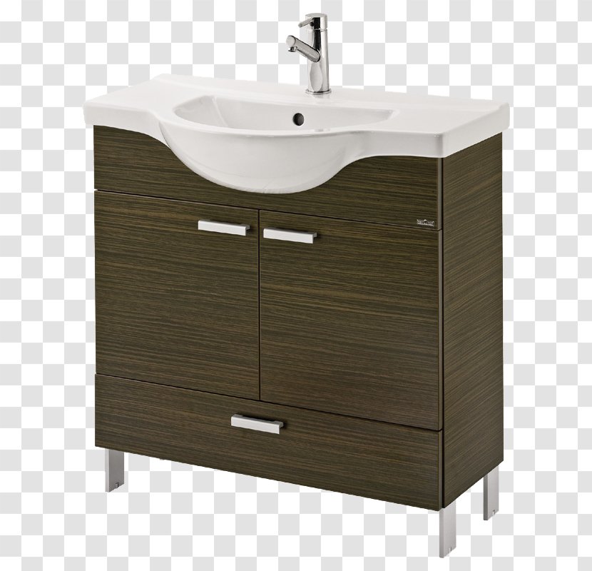 Bathroom Cabinet Cersanit Sink Furniture Transparent PNG