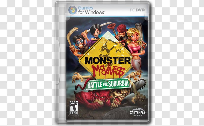 Monster Madness: Battle For Suburbia Grave Danger Xbox 360 Video Games Grand Theft Auto: San Andreas - Game Software - Madness Transparent PNG