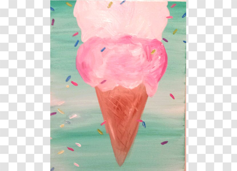 Ice Cream Cones 0 - Pink - All Ages Transparent PNG