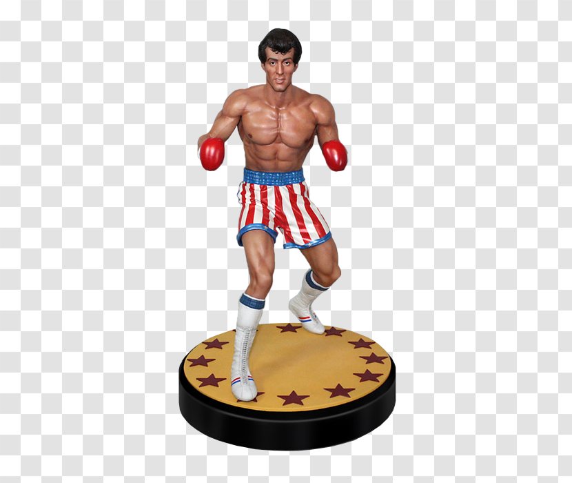 Rocky Balboa Mickey Goldmill Apollo Creed Hollywood - Action Toy Figures Transparent PNG