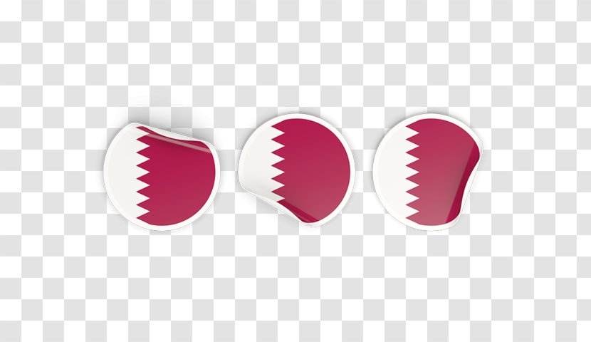 Magenta - Flag Of Qatar Transparent PNG