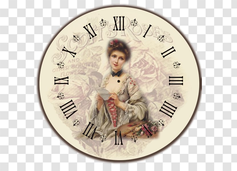 Decoupage Clock Face Napkin LiveInternet - Frame - Watch Transparent PNG