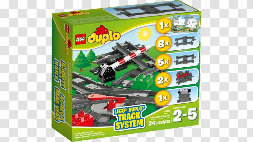 LEGO 10506 DUPLO Train Accessory Set Lego Duplo Toy - Block Transparent PNG