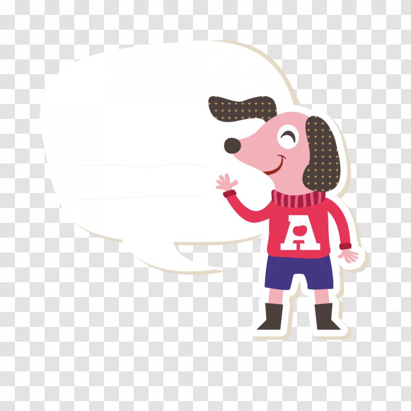 Cartoon Illustration - Flower - Hello Puppy Transparent PNG