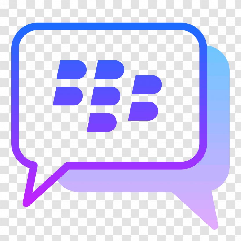 BlackBerry Messenger Logo - Violet - 50 Transparent PNG