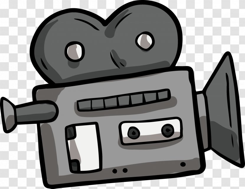 Photographic Film Cinematography Cartoon - Technology - Old Camera Transparent PNG
