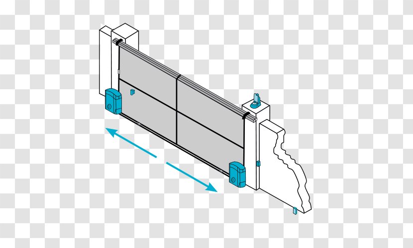 Vantail Portal Automatisme De Portail Battant Portillon - Aluminium Transparent PNG