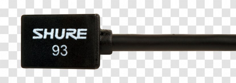 Lavalier Microphone Shure SM93 MX185 - Sound Transparent PNG