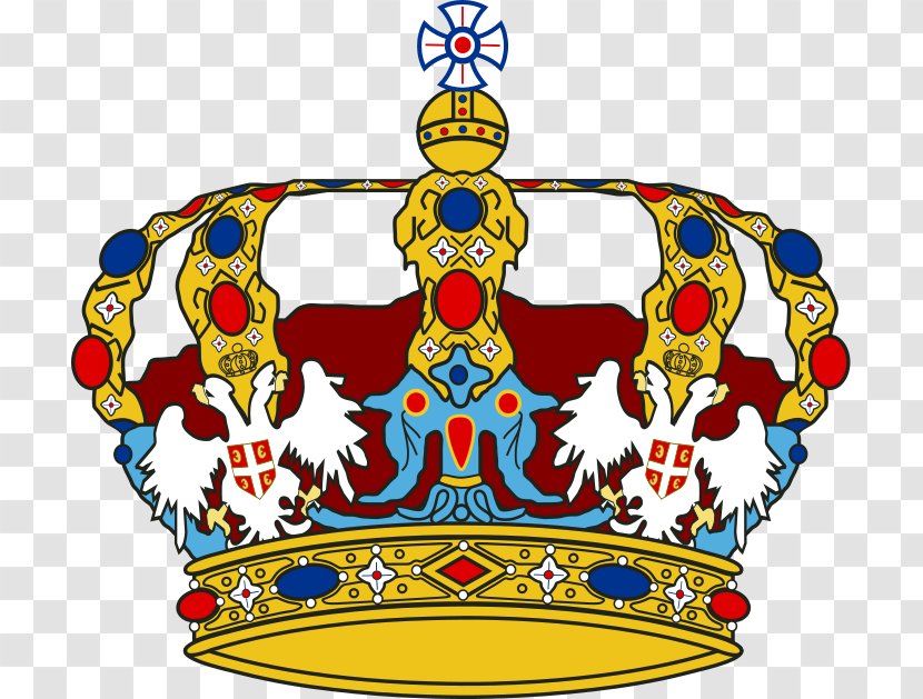 Crown Regalia Of Serbia King - Milan I Transparent PNG