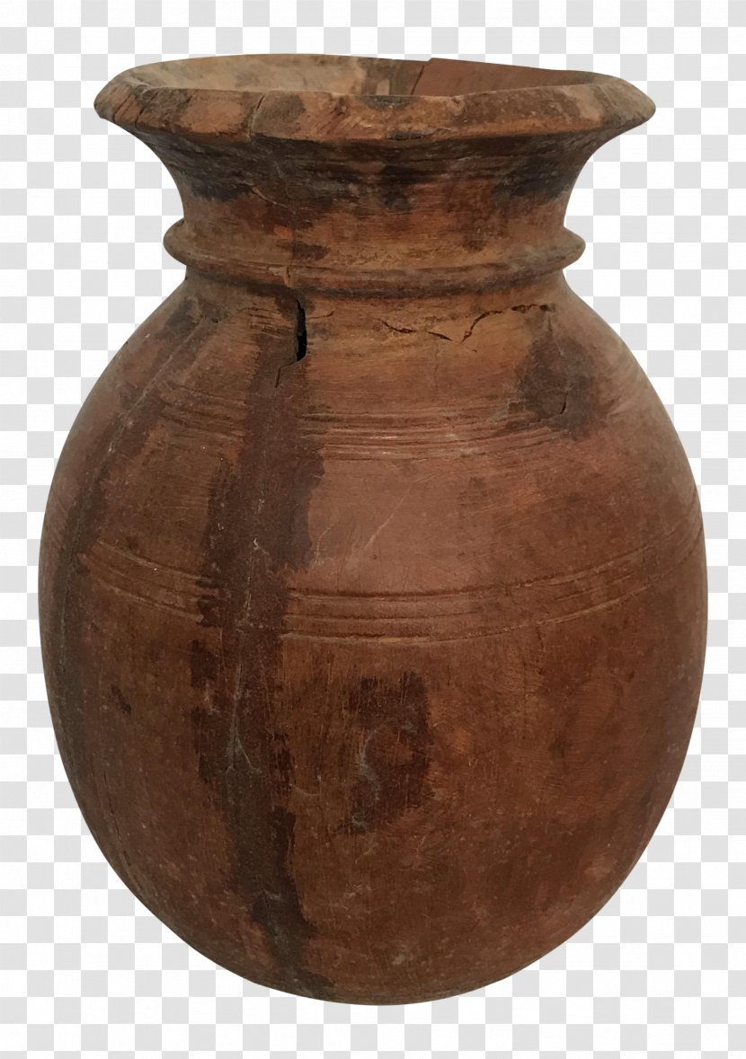 Vase Wood Decorative Arts Urn Pottery - Ornament Transparent PNG