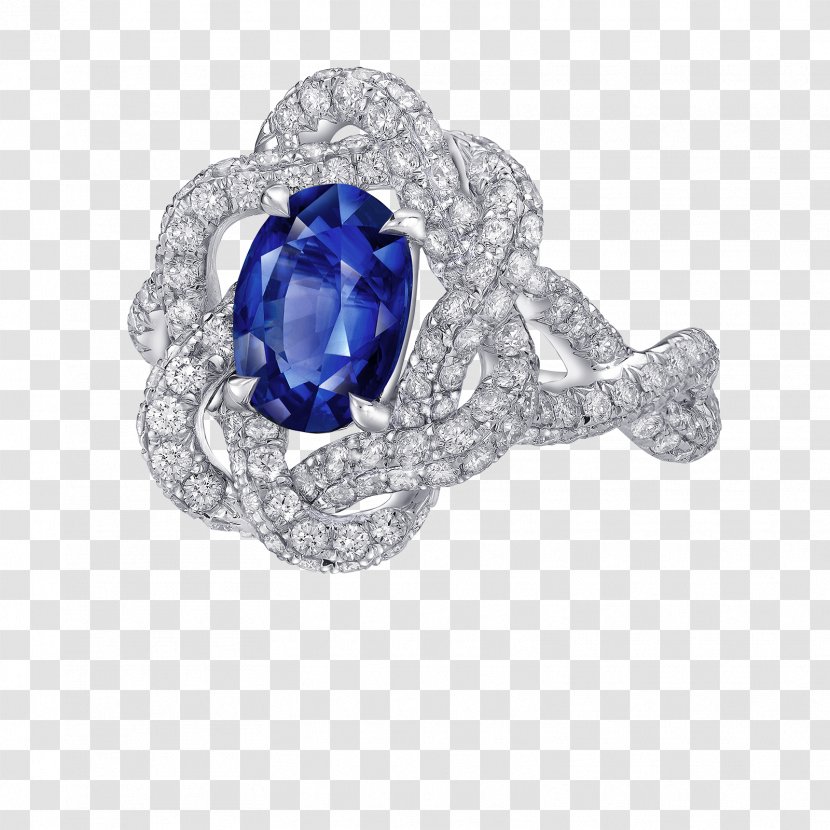 Sapphire Body Jewellery Diamond Transparent PNG