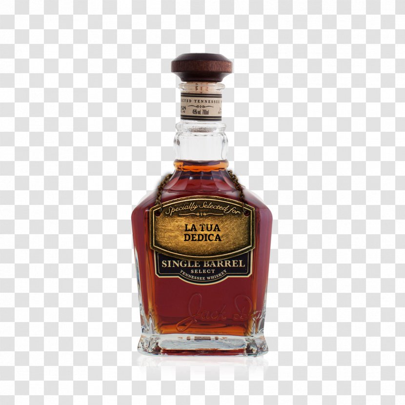 Liqueur Tennessee Whiskey Bottle - Distilled Beverage Transparent PNG