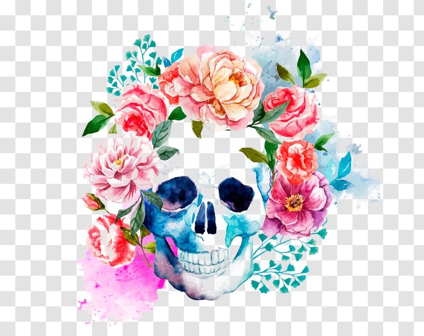 Mexico La Calavera Catrina Skull - Art Transparent PNG