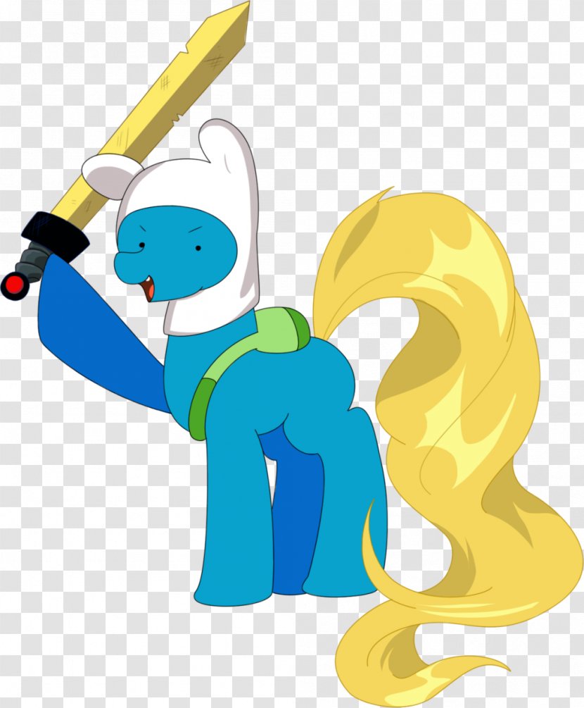 Derpy Hooves Finn The Human Pony - Yellow Transparent PNG