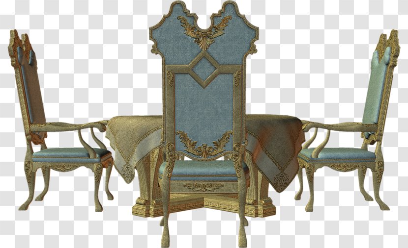 Table Chair Furniture - Muebles Transparent PNG