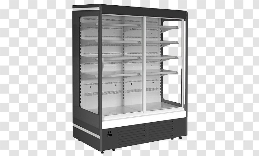 Door Display Case Refrigerator Hylla Armoires & Wardrobes - Refrigerant Transparent PNG