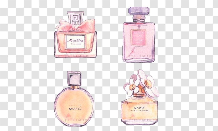 Coco Mademoiselle Chanel No. 5 Perfume - Fashion - Flat Lay Transparent PNG