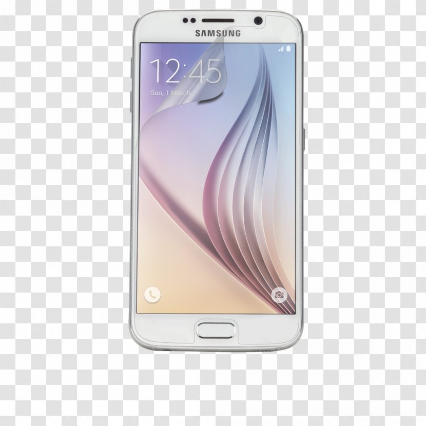 Samsung Galaxy S6 Telephone Verizon Wireless Mobile Phone Accessories - Electronic Device - Glare Transparent PNG