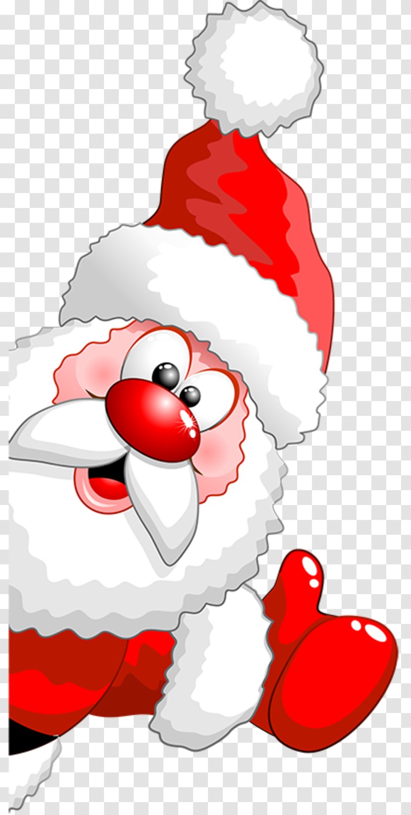 Santa Claus Reindeer Cartoon Christmas Clip Art - Humour Transparent PNG