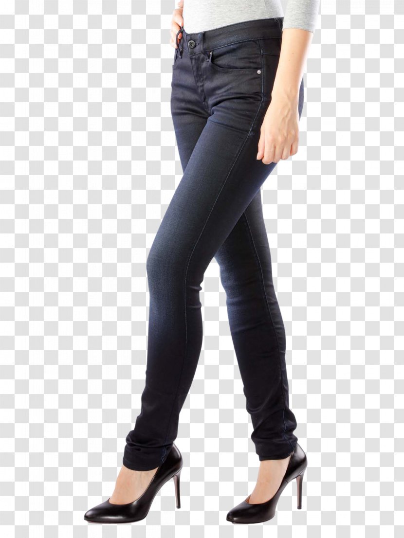 Nudie Jeans Denim Leggings Slim-fit Pants - Silhouette Transparent PNG