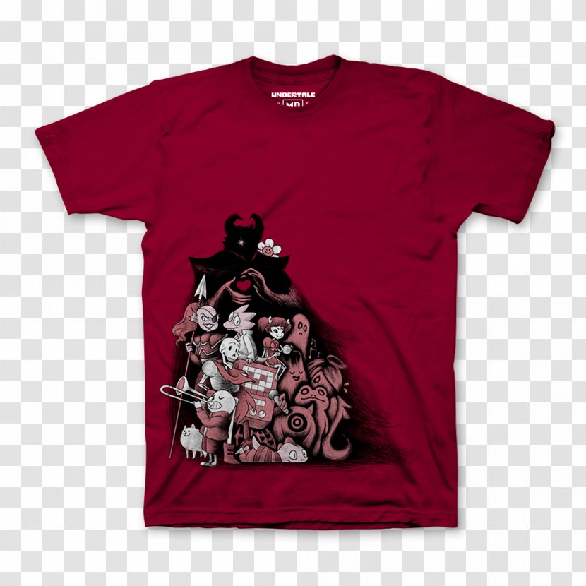 Undertale The Hidden T-shirt Video Game - Pink - Clothes Button Transparent PNG