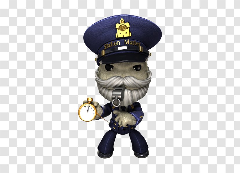 Station Master Train Mascot Figurine Costume - Jacket Transparent PNG