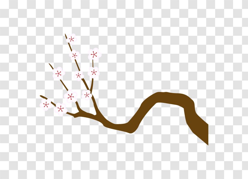 Twig Clip Art Product Line H&M - Petal - Hand Transparent PNG