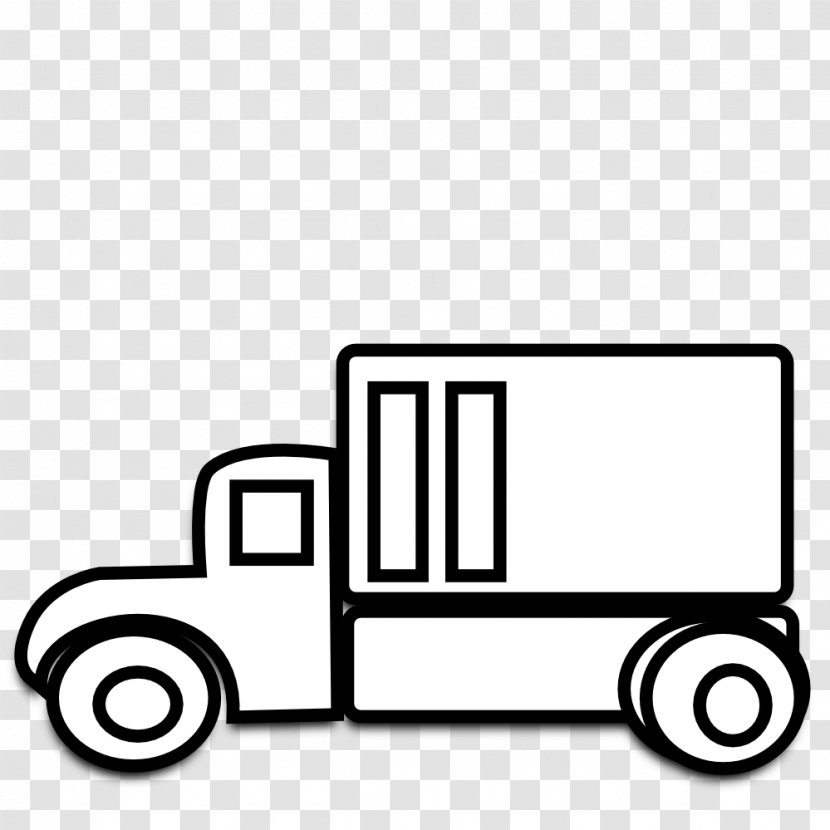 Pickup Truck Car Semi-trailer Clip Art - Area - Boq Cliparts Transparent PNG