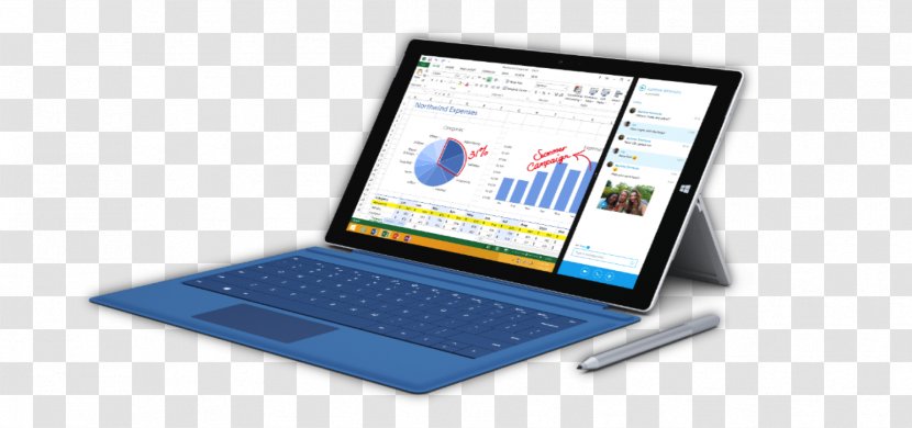 Laptop MacBook Air Microsoft Surface 3 Transparent PNG