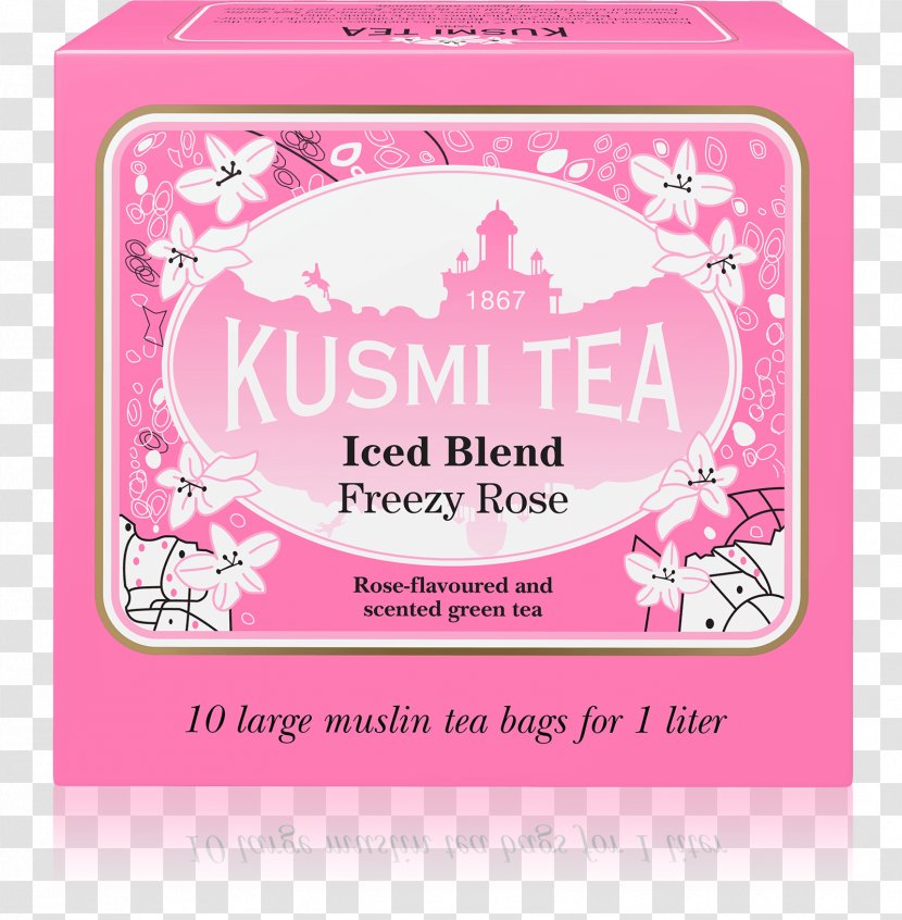 Iced Tea Green Bag Kusmi - Refillable Bags Transparent PNG